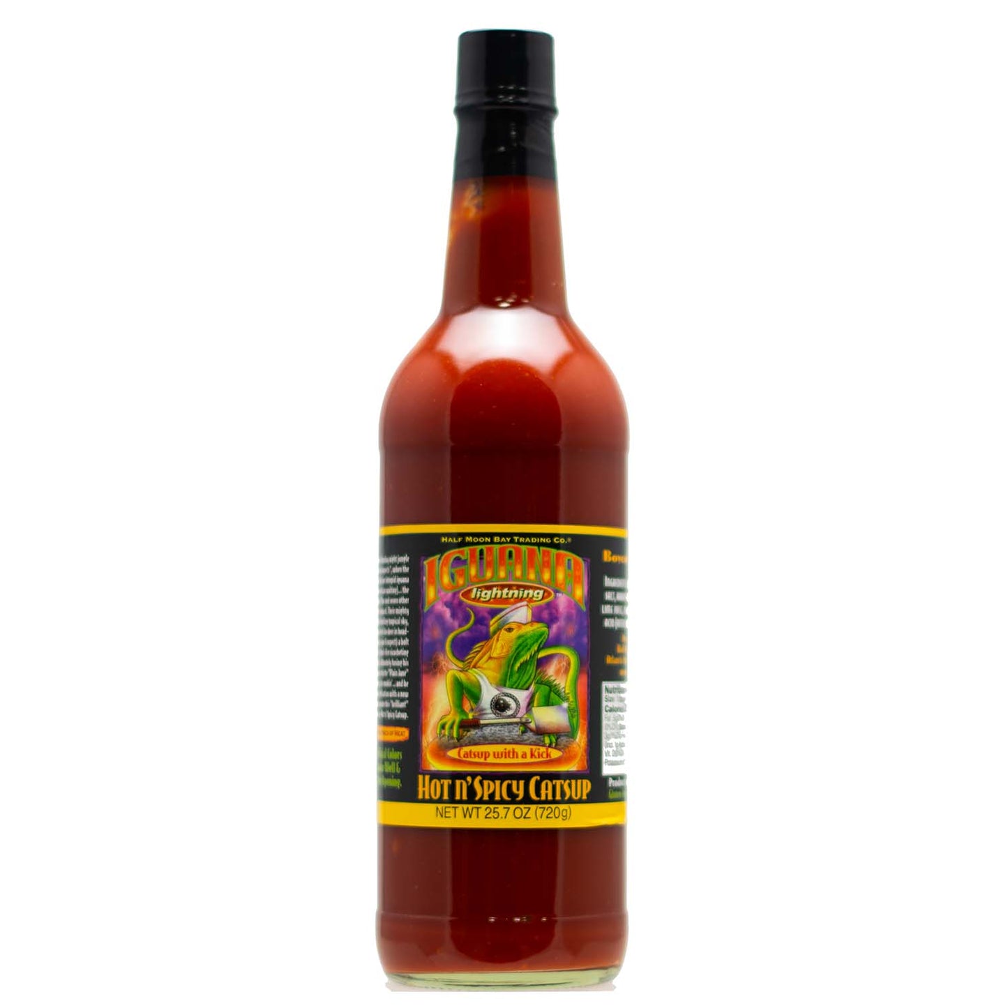 Iguana Lightnin HOT N' SPICY Ketchup 25.7 oz.