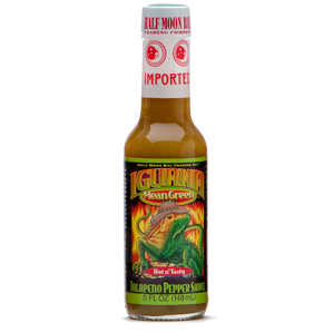 Iguana Mean Green Jalapeno Pepper Sauce 5 oz.