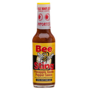 Bee Sting Pineapple Guava Pepper Sauce 5 oz.
