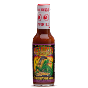 Iguana Tropic Thunder Red Jalapeno and Habanero Tropical Pepper Sauce 5 oz.