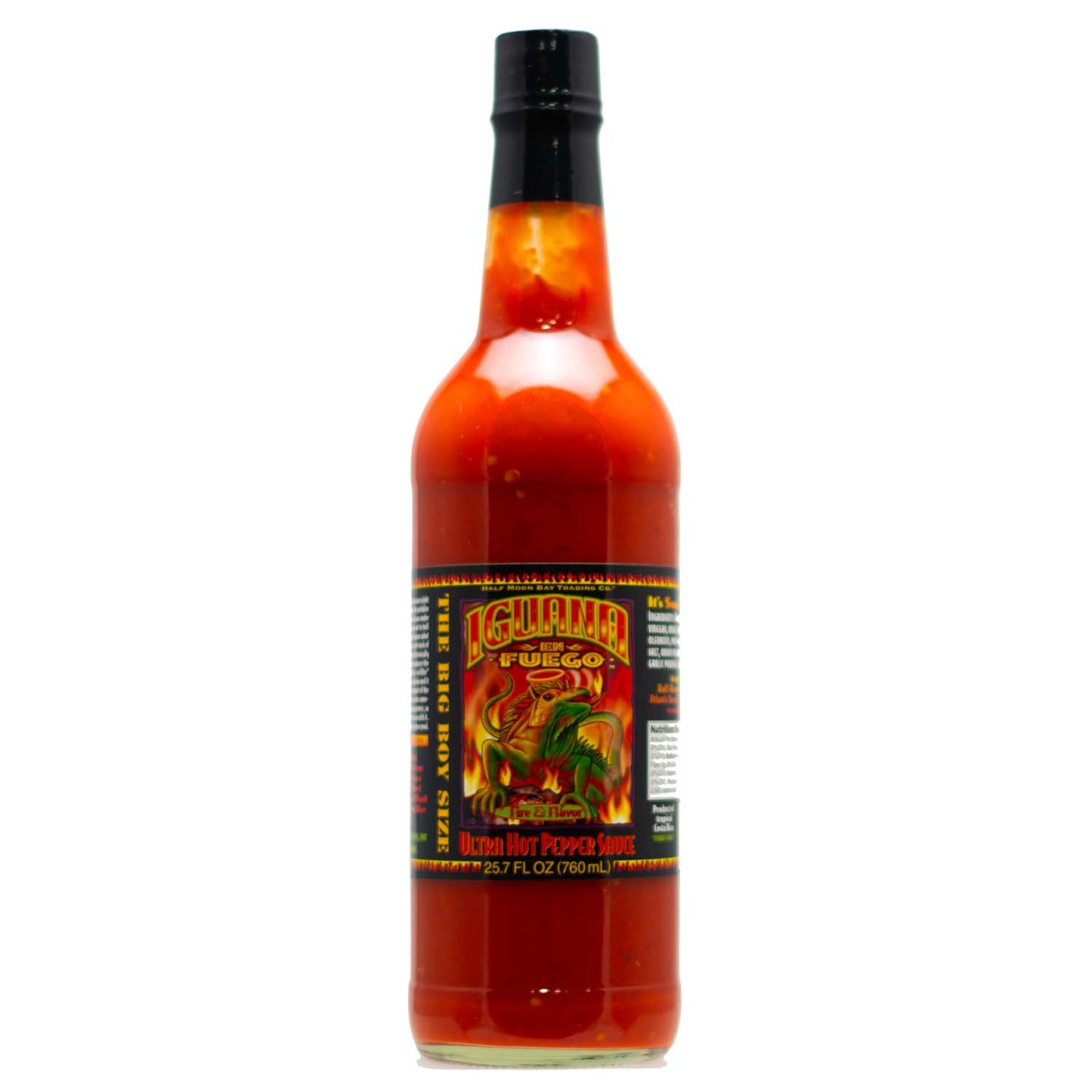Iguana En Fuego Ultra Hot Pepper Sauce 25.7 oz.