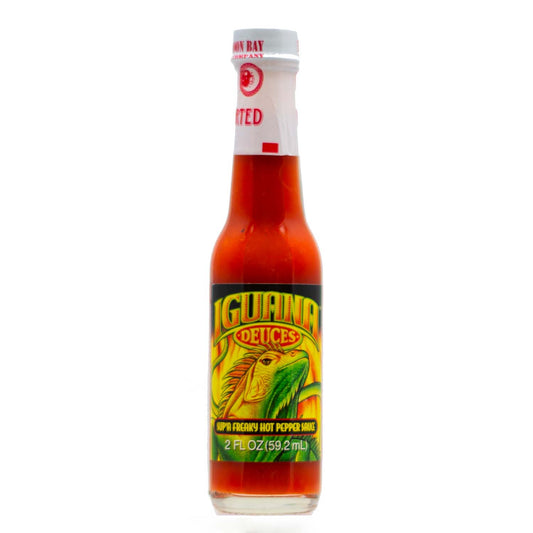Iguana En Fuego Ultra Hot Pepper Sauce Deuce 2 oz.