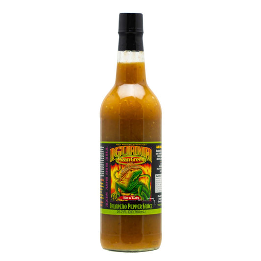 Iguana Mean Green Jalapeno Hot Sauce 25.7 oz.